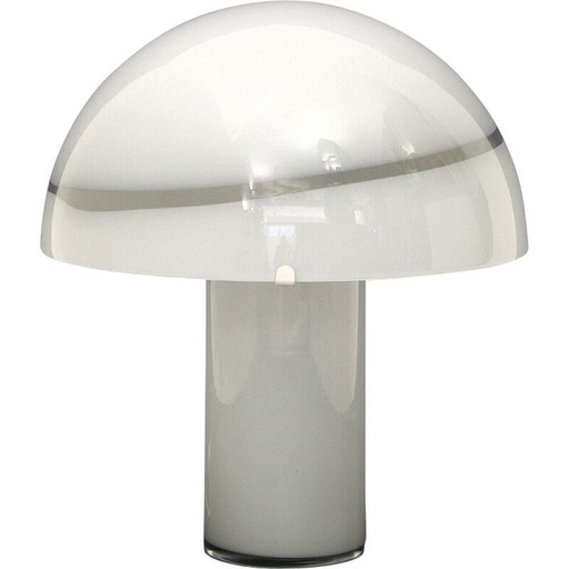 Vintage Murano glazen tafellamp door Carlo Nason voor Mazzega, 1970