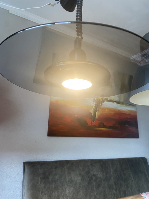 Vintage Verstelbare Steinhauer Ufo Lamp