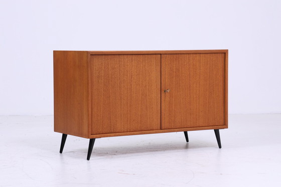 Image 1 of Vintage WK teakhouten ladekast | Mid Century kledingkast | Vintage ladekast retro schoenenkast hal hout