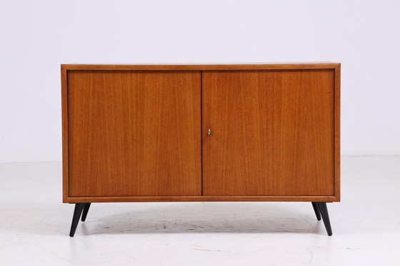 Image 1 of Vintage WK teakhouten ladekast | Mid Century kledingkast | Vintage ladekast retro schoenenkast hal hout