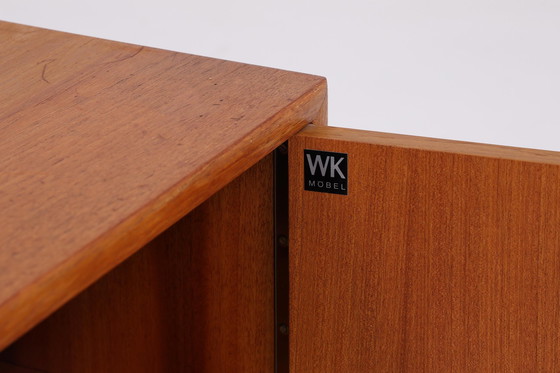 Image 1 of Vintage WK teakhouten ladekast | Mid Century kledingkast | Vintage ladekast retro schoenenkast hal hout