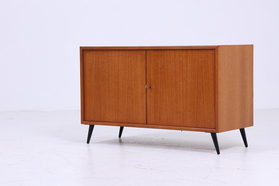 Image 1 of Vintage WK teakhouten ladekast | Mid Century kledingkast | Vintage ladekast retro schoenenkast hal hout