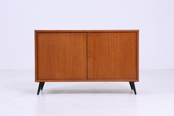 Image 1 of Vintage WK teakhouten ladekast | Mid Century kledingkast | Vintage ladekast retro schoenenkast hal hout