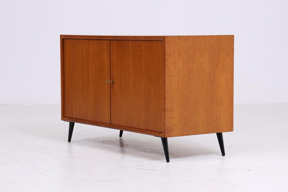 Image 1 of Vintage WK teakhouten ladekast | Mid Century kledingkast | Vintage ladekast retro schoenenkast hal hout