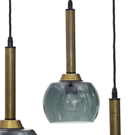 Image 1 of Vintage kroonluchter met drie hangers, 1950