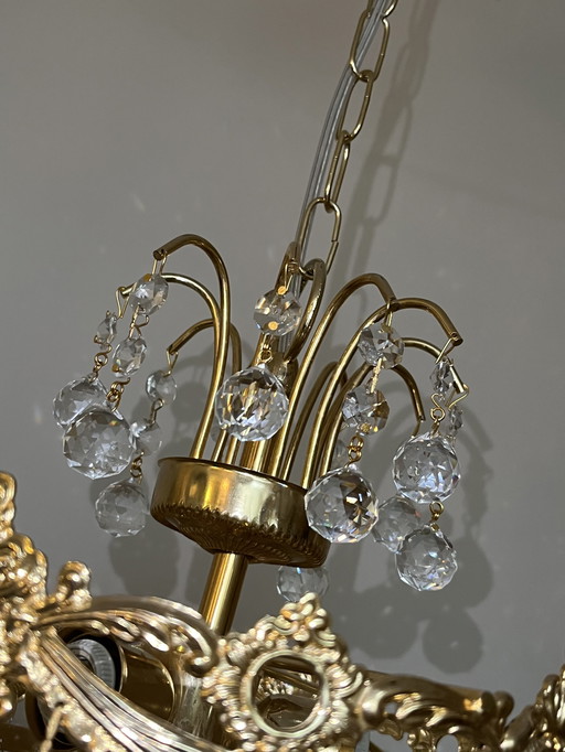 GEMERKTE SWAROVSKI STRASS kroonluchter hanglamp echt kristal