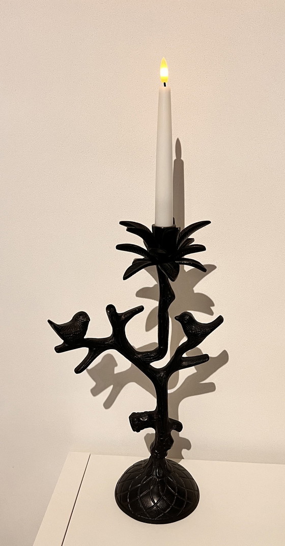 Image 1 of Kaarsenstandaard "Antiek Black"