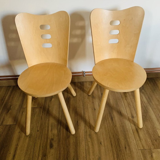 Image 1 of Paar vintage stoelen, 1990