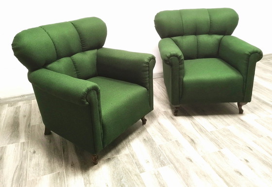 Image 1 of Retro Fauteuil Paar, Vintage, Tsjecho-Slowakije 60'S