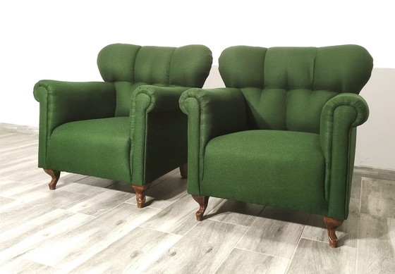 Image 1 of Retro Fauteuil Paar, Vintage, Tsjecho-Slowakije 60'S