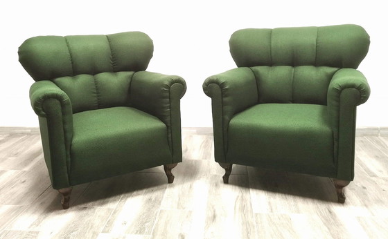 Image 1 of Retro Fauteuil Paar, Vintage, Tsjecho-Slowakije 60'S