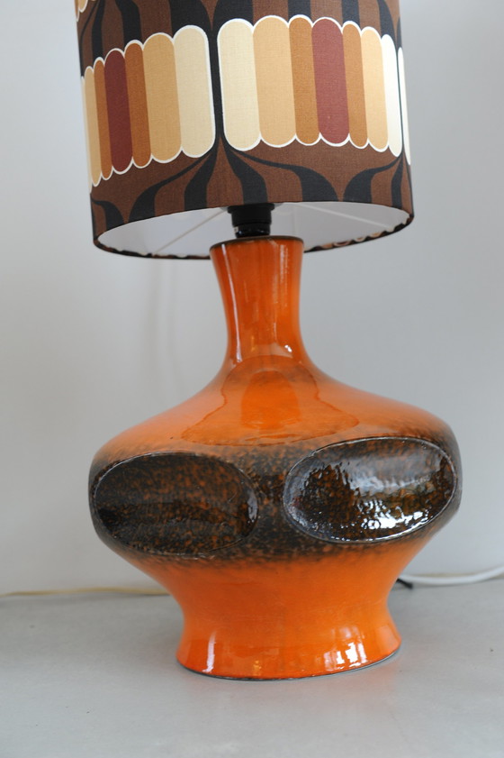 Image 1 of Grote vintage keramieken vloerlamp