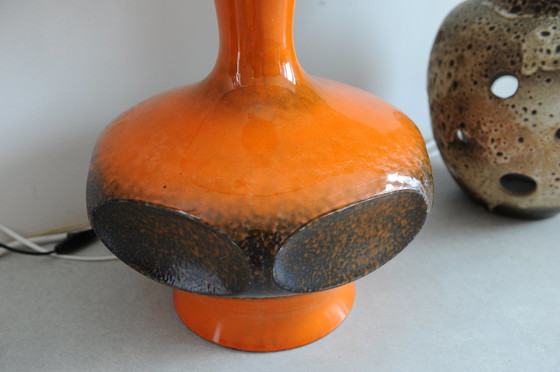 Image 1 of Grote vintage keramieken vloerlamp