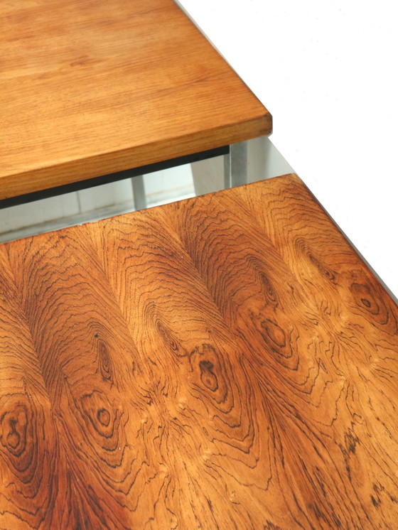 Image 1 of Vintage Palissander Hoekbureau Van Nipu Gemaakt In De Jaren ’60