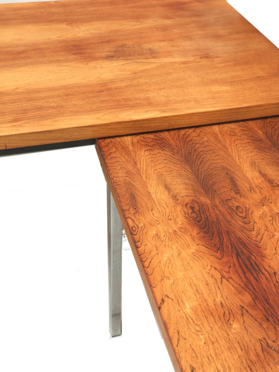 Image 1 of Vintage Palissander Hoekbureau Van Nipu Gemaakt In De Jaren ’60