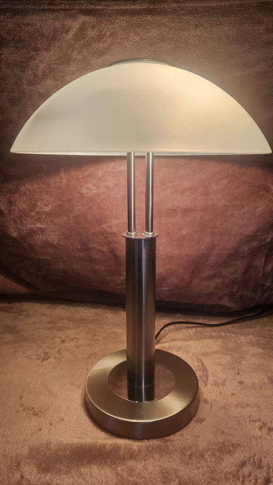 Image 1 of Postmoderne Mushroom Tafellamp Wofi Leuchten