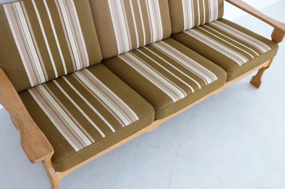 Image 1 of Vintage eiken zithoek