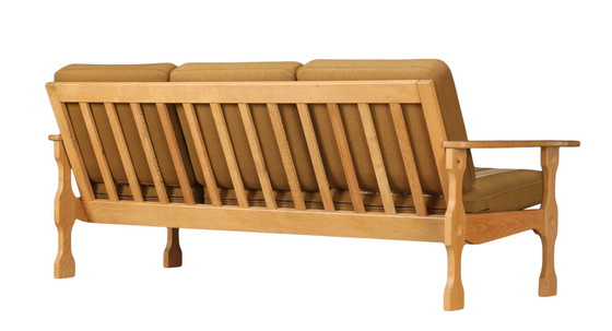 Image 1 of Vintage eiken zithoek