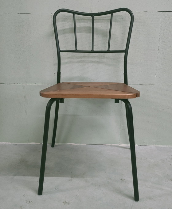 Image 1 of 4X Vintage Ikea Agne Eetkamerstoelen