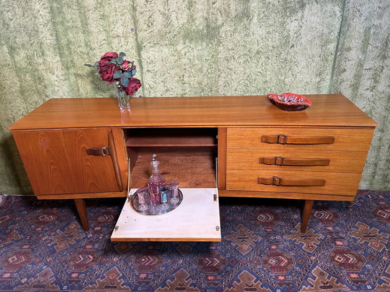 Image 1 of Mid century retro vintage teak Beautility dressoir 1960