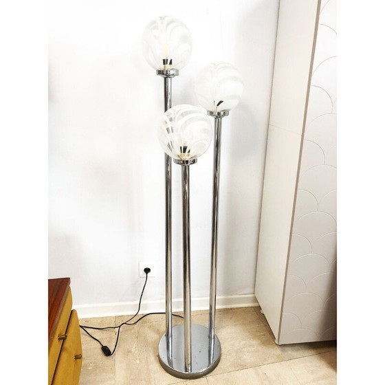 Image 1 of Vintage Murano vloerlamp van Toni Zucherri, 1960