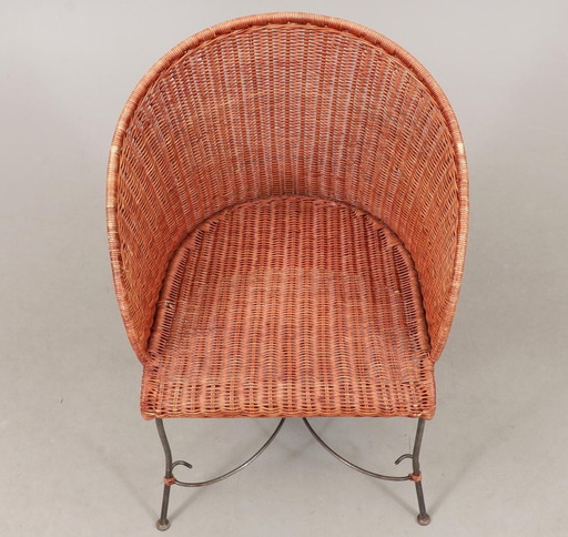 Vintage Rotan stoel