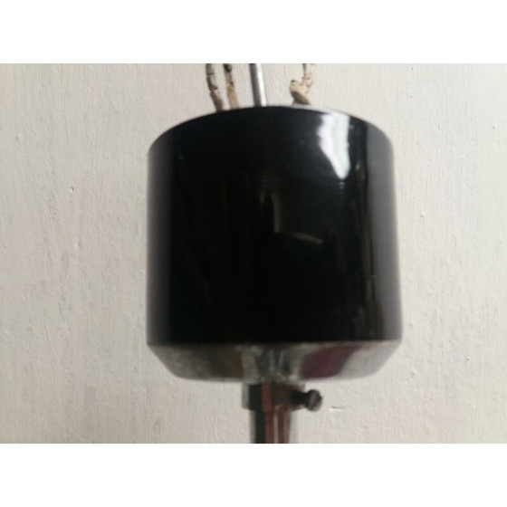 Image 1 of Vintage metalen kroonluchter Drupol, Tsjecho-Slowakije 1968