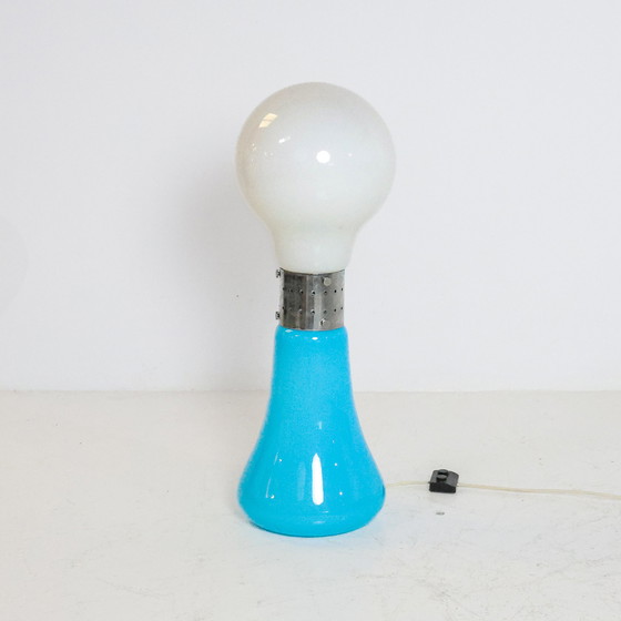 Image 1 of Blauwe Birillo Lamp Carlo Nason