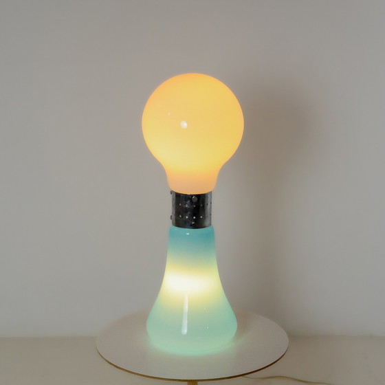 Image 1 of Blauwe Birillo Lamp Carlo Nason