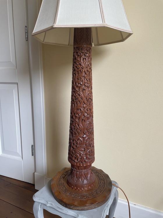 Image 1 of Vintage Indonesische Lamp