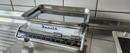 Vintage Zenith Keukenweegschaal Jaren 50