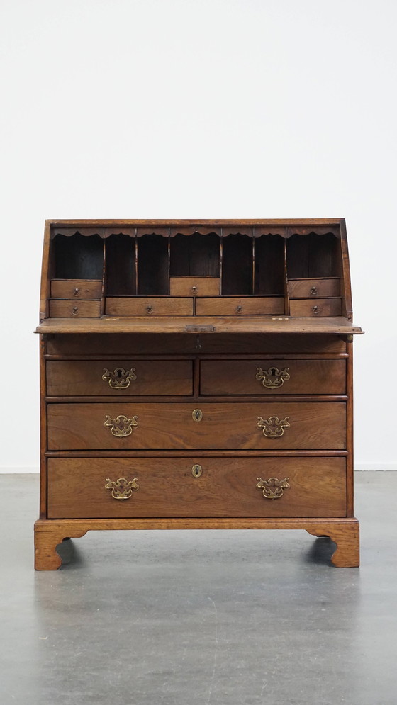 Image 1 of Eikenhouten Secretaire 