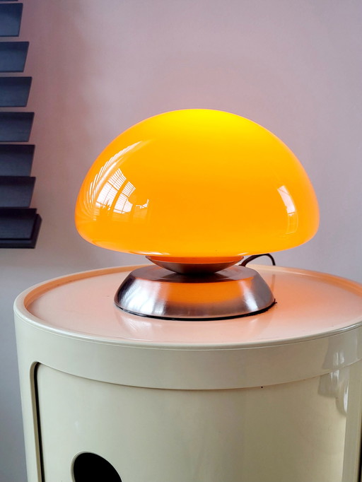 Mushroom lamp, oranje, Linhai Junis, touch-schakelaar 3 standen