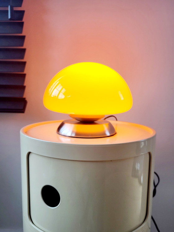 Image 1 of Mushroom lamp, oranje, Linhai Junis, touch-schakelaar 3 standen