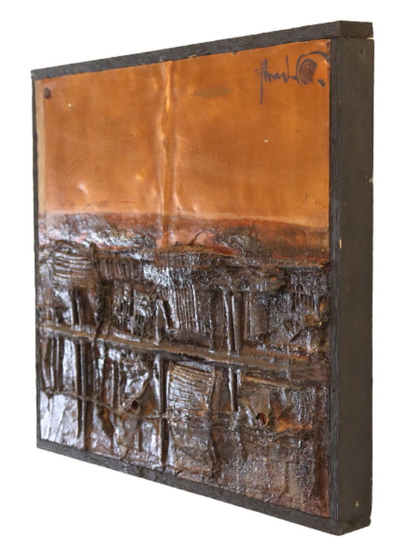 Image 1 of Brutalist Copper wandobject