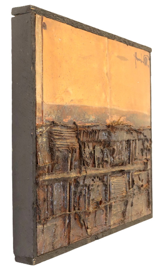 Image 1 of Brutalist Copper wandobject