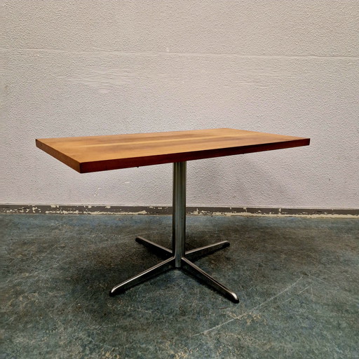 Jaren 60 Draaibare Bijzettafel Vintage Tv Tafel