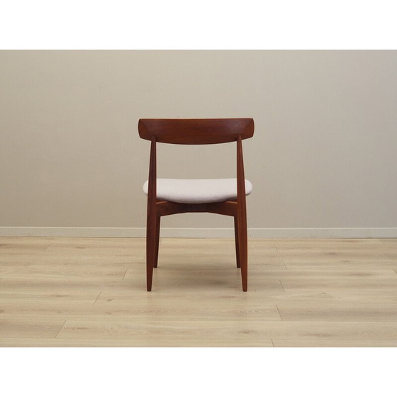 Image 1 of Set van vier teakhouten stoelen, Deens ontwerp, jaren 1960, ontwerper: H.W. Klein