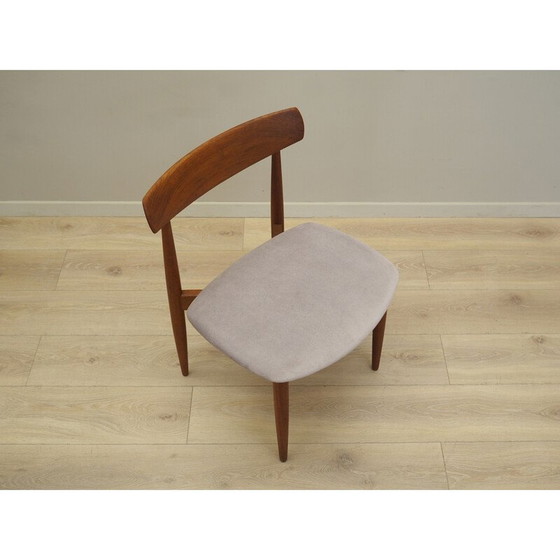 Image 1 of Set van vier teakhouten stoelen, Deens ontwerp, jaren 1960, ontwerper: H.W. Klein