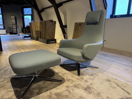 Vitra Repos Fauteuil Met Ottoman