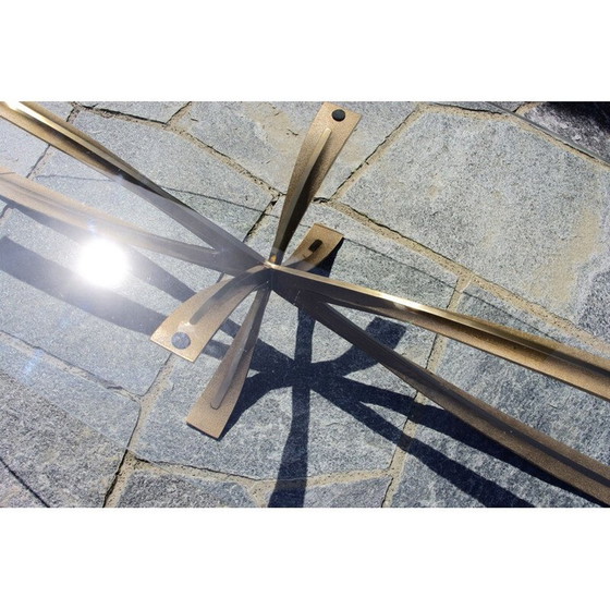 Image 1 of Vintage ovale salontafel van Michel Mangematin, 1960