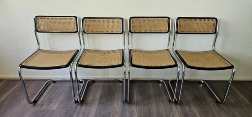 4x Arrben ltaly Webbing Stoelen