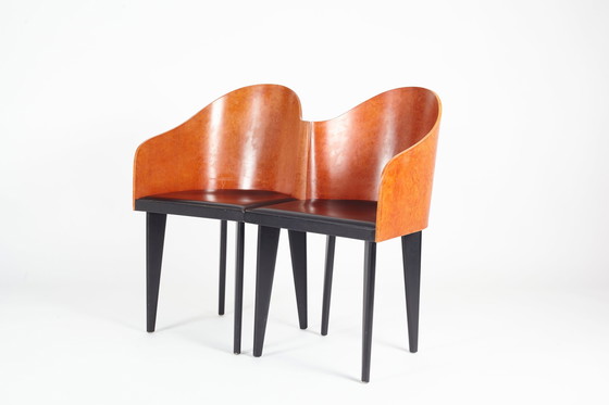 Image 1 of Saporiti "Toscana" Chairs By Piero Sartogo