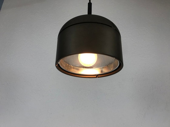 Image 1 of 2x Dieter Witte voor STAFF bruine hanglamp