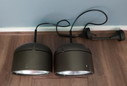 2x Dieter Witte voor STAFF bruine hanglamp