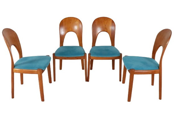 Image 1 of 4x Niels Koefoed Morten stoelen