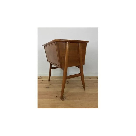 Image 1 of Vintage Scandinavische console in massief hout