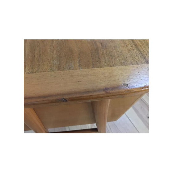 Image 1 of Vintage Scandinavische console in massief hout