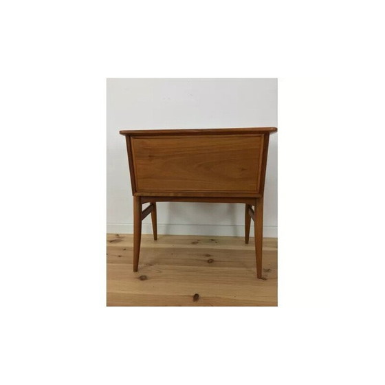 Image 1 of Vintage Scandinavische console in massief hout