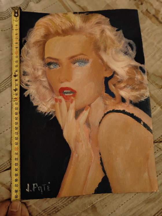 Image 1 of Zeer fijn canvas door J.Pate